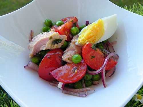 SALADE DE PETITS POIS (Thermomix)