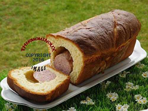 SAUCISSON BRIOCHE DE LYON (thermomix)