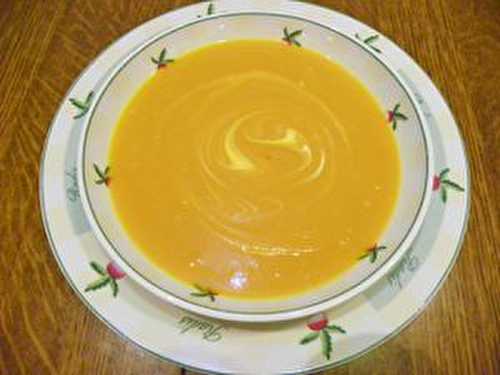 SOUPE DE COURGE