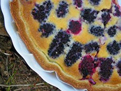 TARTE AUX MURES (thermomix )