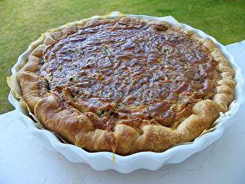 TARTE CHIFFONNADE ET BLEU (thermomix)