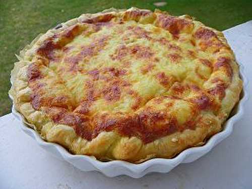 TARTE COULOMMIER - EMMENTAL (thermomix)