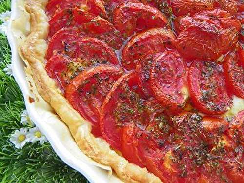 TARTE TOMATE A LA MOUTARDE (thermomix)