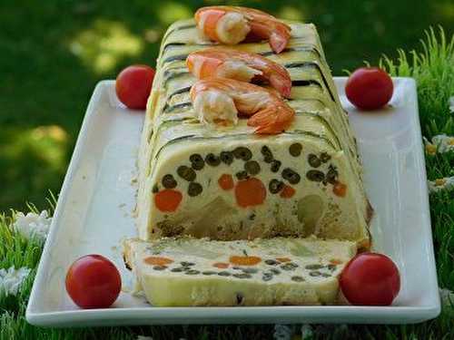 TERRINE DE LEGUMES AU BASILIC (thermomix)