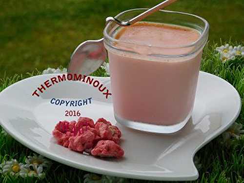 YAOURT AUX PRALINES ROSES MULTIDELICE  (thermomix)