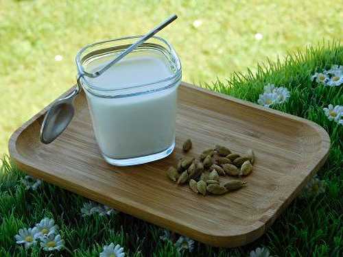 YAOURTS A LA CARDAMOME A LA MULTIDELICE (thermomix)