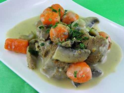 ZE BLANQUETTE DE VEAU (thermomix)