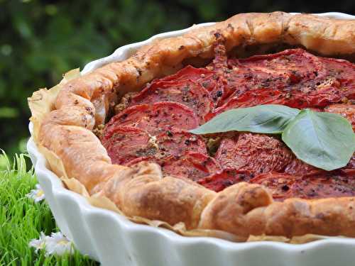 TARTE CHORIZO TOMATE (thermomix)