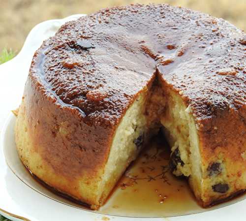 GATEAU DE SEMOULE RHUM RAISINS (cookéo)