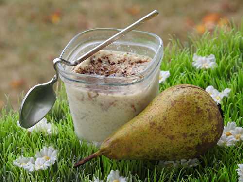 FLAN POIRE EN VERRINE (Cookéo)