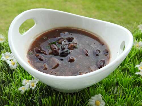 SOUPE DE HARICOTS ROUGES ( cookéo)