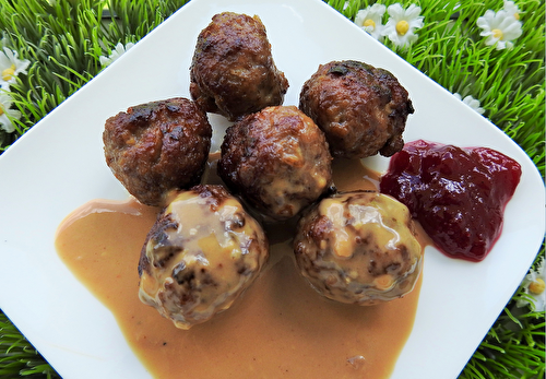 BOULETTES DE VIANDE A LA SUEDOISE (thermomix)