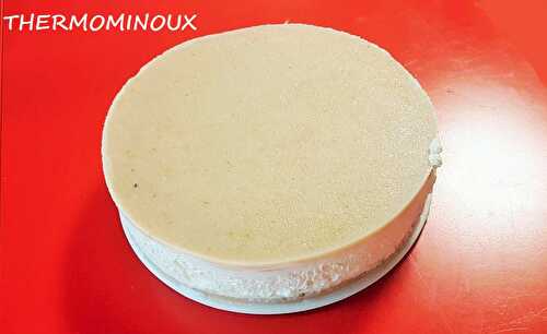 CHEESECAKE A LA GELEE DE LITCHI (thermomix)