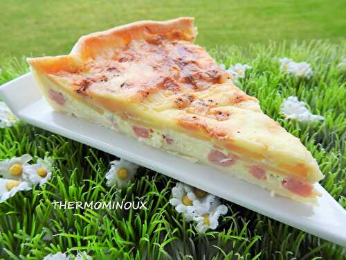 TARTE A LA RACLETTE (thermomix)