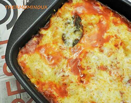 GNOCCHIS A LA SAUCE TOMATE GRATINES (thermomix et cake factory)