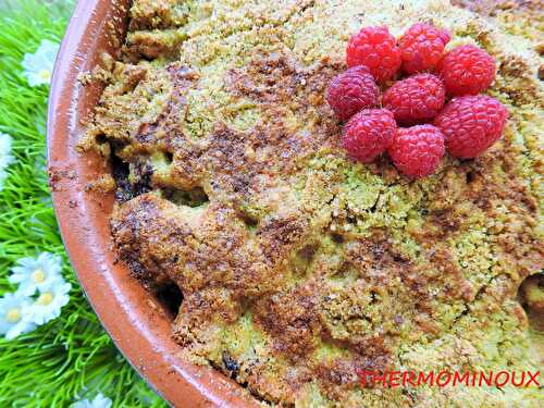 CRUMBLE DE FRUITS ROUGES ( thermomix et EXTRA CRISP)