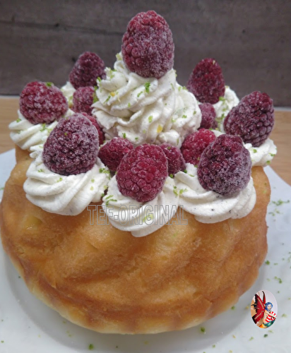 Baba au limoncello framboises