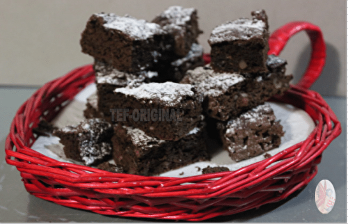 BROWNIE IG BAS AUX POIS CHICHE SANS GLUTEN