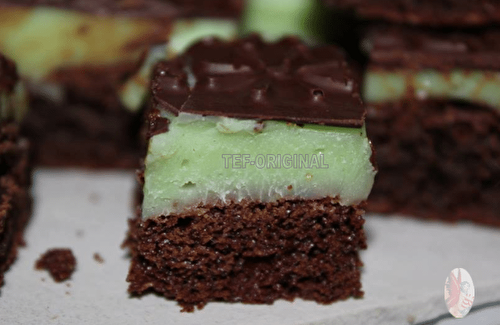 CARRES CHOCOLAT MENTHE - Thermomix en Famille