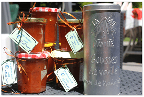 CONFITURE D'ABRICOT (à parfumer/agrémenter à souhaits)