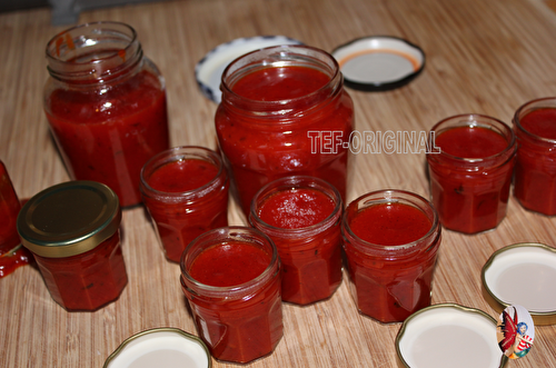 CONFITURE DE POIVRONS A LA VANILLE