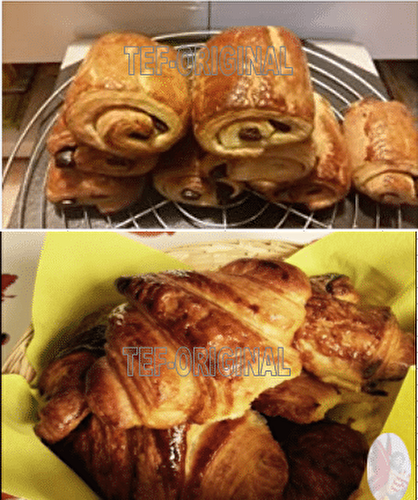 Croissants et pains au chocolat faciles au thermomix