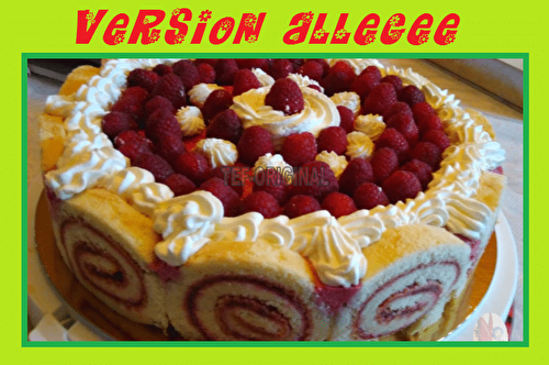 ENTREMET FRAMBOISIER ALLEGE