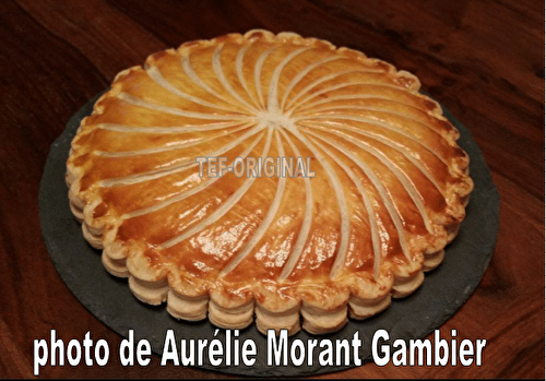 Galette des rois à la crème d'amandes au thermomix