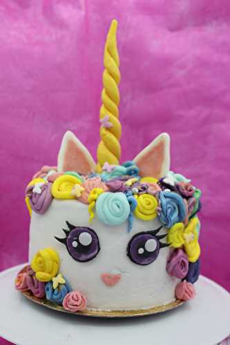 Gâteau licorne au thermomix GATEAU LICORNE