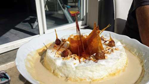 Ile flottante sans lactose au thermomix