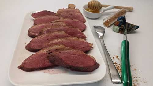 MAGRET DE CANARD CUISSON BASSE TEMPÉRATURE tm5 ou tm6