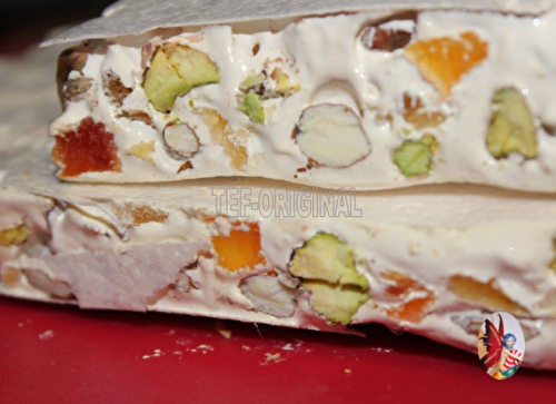 Nougat tendre au thermomix