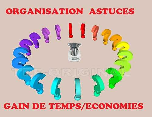 ORGANISATION GAIN DE TEMPS/CUISSON CROISEE