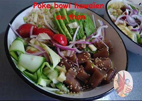 Poke bowl hawaïen au thon