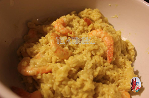 RISOTTO CREVETTE CURRY - Thermomix en Famille