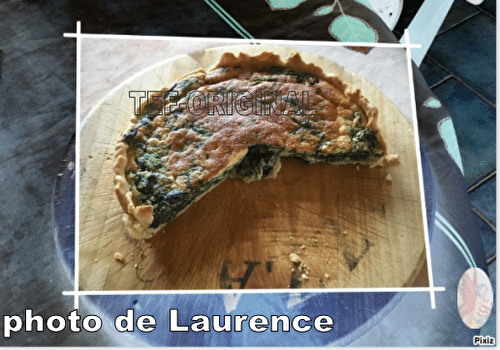 TARTE AUX ÉPINARDS DE LAURENCE