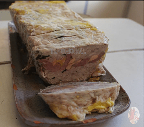 Terrine de canard au foie gras