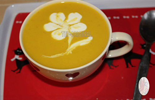 VELOUTE DE COURGE BUTTERNUT AU CURRY