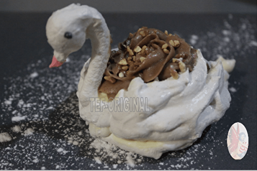 COQUE CYGNES EN MERINGUE (pas à pas et vidéo)