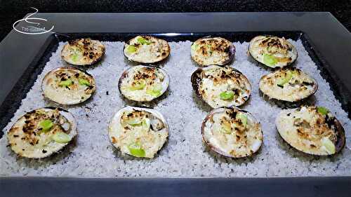 Amandes de mer farcies à l'exotique