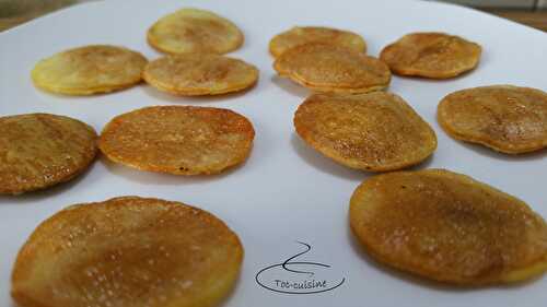 Astuce pour faire des petites chips soufflées de pommes de terre  - toc-cuisine.fr