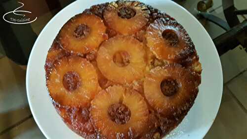 Gâteau retourné à l'ananas de Joséphine - toc-cuisine.fr