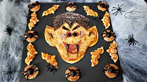 La pizza d'halloween de dracula