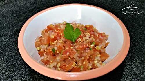 Le rougail de tomates