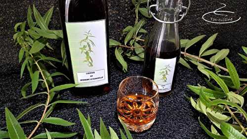 Liqueur de verveine citronnelle