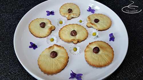 Petits sablés au pralin maison