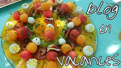 Salades fraîcheur d'été - blog en vacances - toc-cuisine.fr