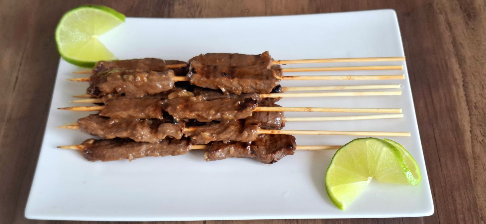 Brochettes de boeuf à l’asiatique 