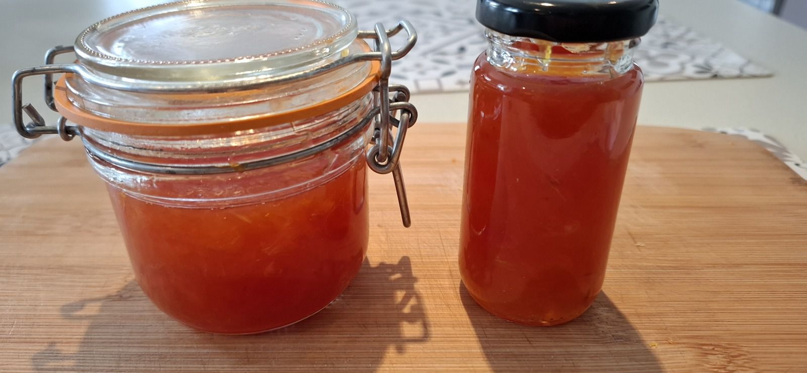 Confiture aux quatre agrumes au micro-ondes 