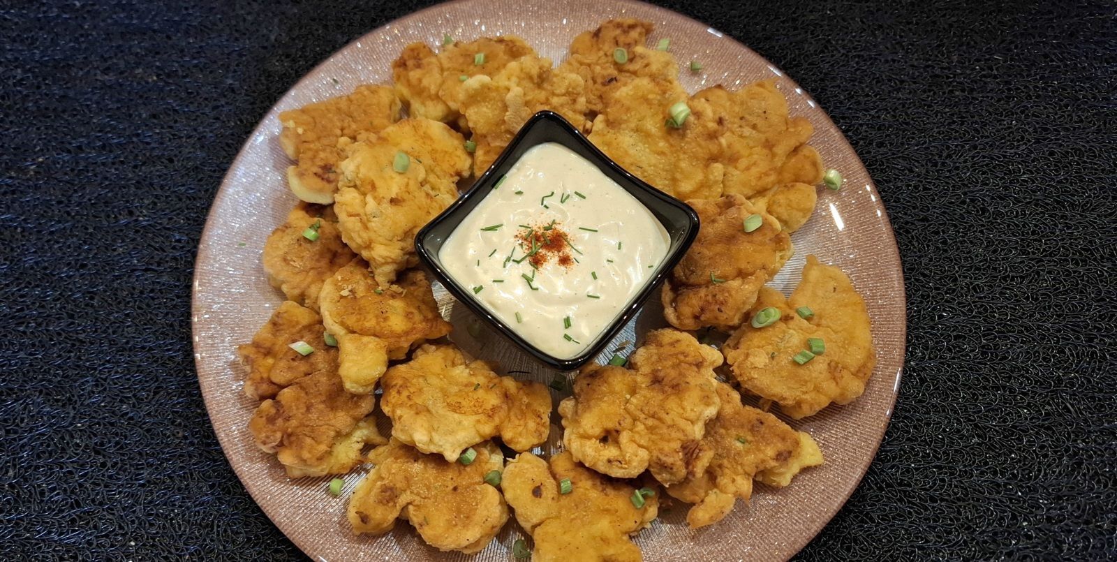 Palets de blanc de poulet croustillants